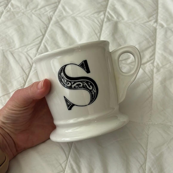 S Mug, Anthro monogram Anthropologie - Picture 2 of 14